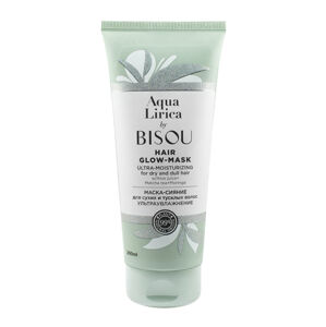 BISOU Hidratáló maszk Aqua Lirica száraz és fáradt hajra (Hair Glow Mask) 200 ml