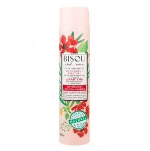 BISOU Sampon 3D - tápláló és regeneráló száraz és sérült hajra (Hair Shampoo 3D Nutrient&Restore) 300 ml