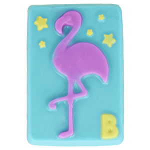 Bomb Cosmetics Glicerin 3D flamingó szappan(Soap) 110 g