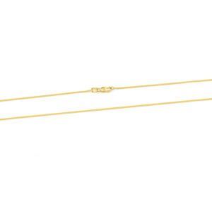 Beneto Exclusive Elegáns fehér arany lánc Hádek AUS0001-G 50 cm