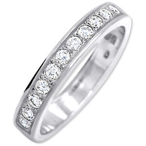 Brilio Silver Ezüst gyűrű kristályokkal 426 001 00299 04 56 mm