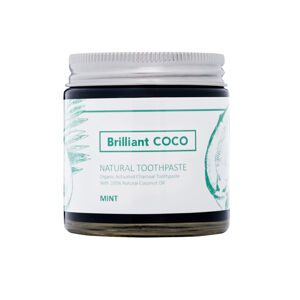 Brilliantcoco Fogkrém üvegben  Zero Waste (Natural Toothpaste) 120 ml