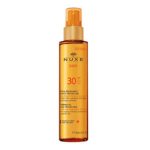 Nuxe Bronzosító nap olaj az arc és a test SPF 30 Nap (cserzőanyag olaj arcra és testre) 150 ml