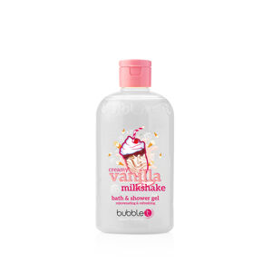 Bubble T Cosmetics Fürdő- és tusfürdő Vanilla Milkshake (Bath & Shower Gel) 500 ml