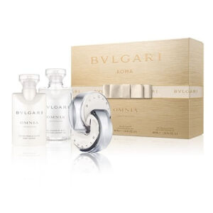 Bvlgari Omnia Crystalline - EDT 40 ml + testápoló 40 ml + tusfürdő 40 ml