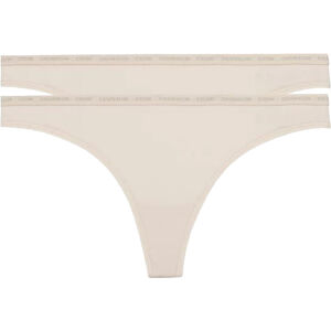 Calvin Klein 2 PACK -  női tanga alsó CK One QD3788E-W5I XL