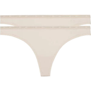 Calvin Klein 2 PACK -  női tanga alsó CK One QD3788E-W5I XL