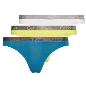 Calvin Klein 3 PACK - női tanga alsó QD3560E-283 XS