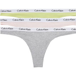 Calvin Klein 3 PACK - női tanga alsó   QD3587E-13X M