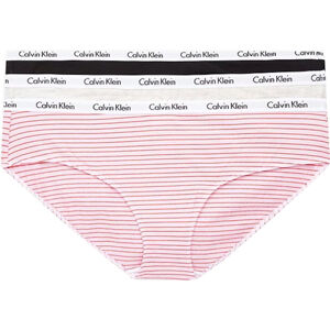 Calvin Klein 3 PACK - Női alsó Bikini PLUS SIZE QD3801E-W5A 3XL