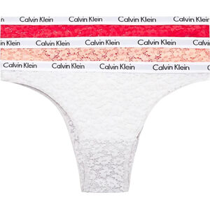 Calvin Klein 3 PACK - női alsó  Brazilian QD3925E-W5F XL