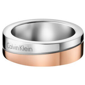 Calvin Klein Bicolor gyűrű Hook Thin KJ06PR20010 50 mm