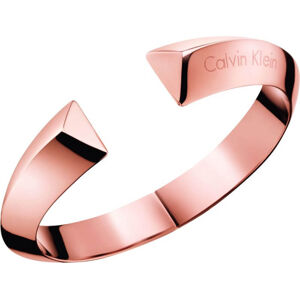 Calvin Klein Nyitott acél karkötő Shape KJ4TPD10010 5,4 x 4,3 cm - XS