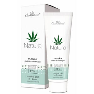 Cannaderm Cannaderm NATURA tisztító és ápoló maszk 75 g