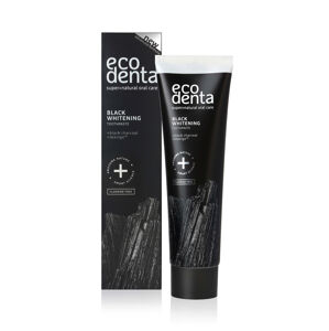 Ecodenta Fekete színű fehérítő fogkrém szénnel és Teavigo kivonattal (Black Whitening Toothpaste) 100 ml