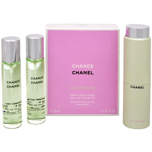 Chanel Chance Eau Fraiche - EDT (3 x 20 ml) 60 ml