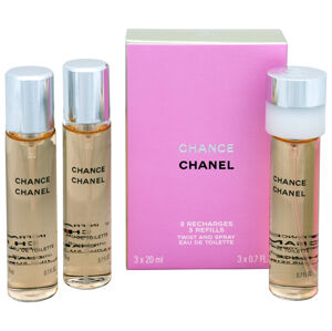 Chanel Chance - EDT utántöltő  (3 x 20 ml) 60 ml