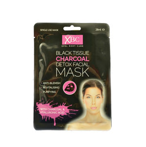 XPel Arcápoló maszk aktív szénnel Charcoal Detox 3D (Detox Facial Mask) 28 ml
