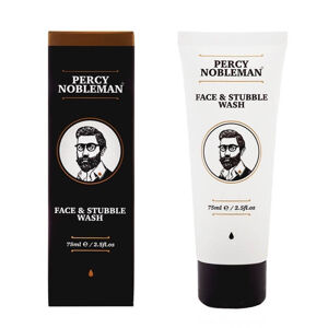 Percy Nobleman Arc-, és arcszőrzettisztító zselé (Face & Stubble Wash) 75 ml