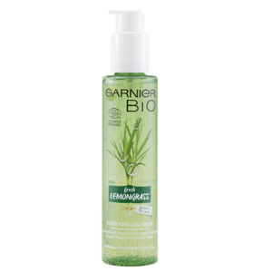 Garnier Tisztító gél normál és vegyes bőrre  BIO Fresh Lemongrass (Purifying Gel Wash) 150 ml