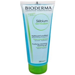Bioderma Tisztító habzó gél kombinált és zsíros bőrre Sébium moussant Gel (tisztító habzó zselé And) 200 ml