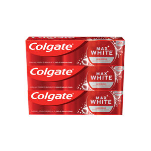 Colgate Fehérítő fogkrém Max White Luminous 3 x 75 ml