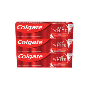 Colgate Fehérítő fogkrém Max White One 3 x 75 ml