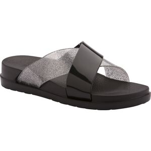 Coqui Női papucs Nela Black / Silver csillogás 1342-301-2200 38