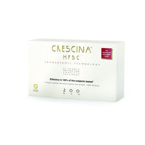 Crescina Hajnövekedés elősegítő és hajhullás elleni ellátás férfiaknak fokozatTransdermic fokozat 200 20 x 3,5 ml