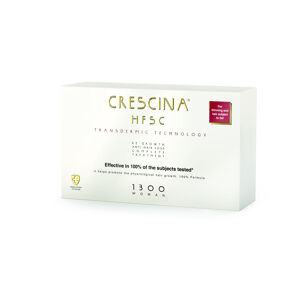 Crescina Re-Growth & Anti-Hair Loss Treatment 20 x 3,5 ml hajnövekedés elősegítő és hajhullás elleni ápolás nőknek, 1300-as fokozat
