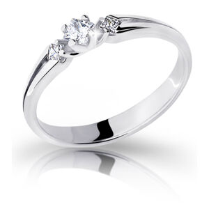 Cutie Diamonds Elegáns fehérarany eljegyzési gyűrű gyémántokkal DZ6866-2105-00-X-2 53 mm