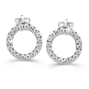 Cutie Diamonds Luxus fehérarany fülbevalók gyémántokkal  DZ60240-30-00-X-2