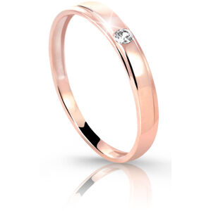 Cutie Diamonds Rózsaszín arany gyűrű gyémánttal DZ6707-1617-00-X-4 56 mm