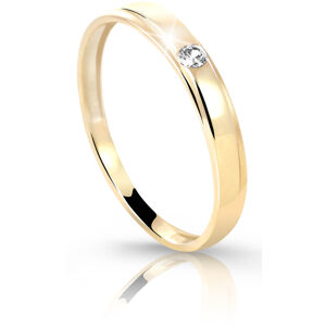 Cutie Diamonds Sárga arany gyűrű gyémánttal  DZ6707-1617-00-X-1 55 mm