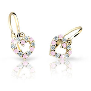Cutie Jewellery Gyermek fülbevaló C2157-10-X-1 rózsaszín