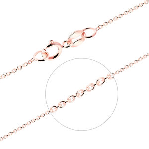 Cutie Jewellery Finom rózsaszín arany lánc Anker Z0014 38 cm