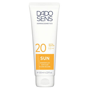 DADO SENS Napvédő fluid napallergia ellen SPF 20 Sun 125 ml