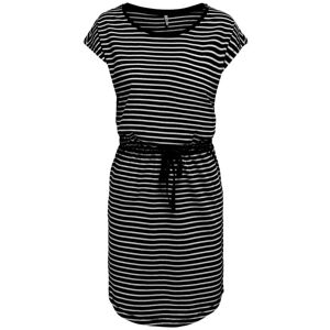 ONLY Női ruha ONLMAY 15153021 Black THIN STRIPE CLOUD DANCER M