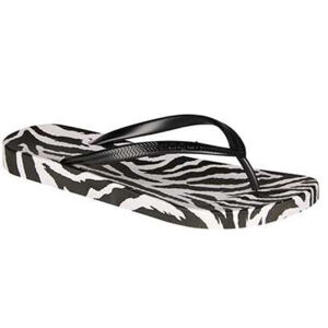 Coqui Női papucsok Kaja Print ed Zebra / Black 1327-235-3222 42