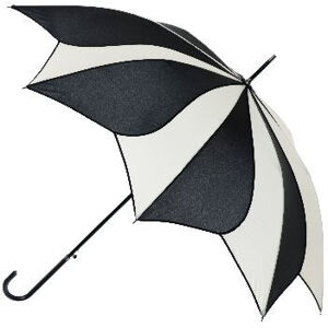 Blooming Brollies Női Black és krém Swirl esernyő esernyő EDSSWB / C