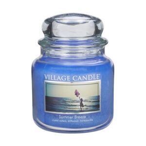 Village Candle Dekoratív illatos gyertya üvegben Summer Breeze (Summer Breeze) 397 g