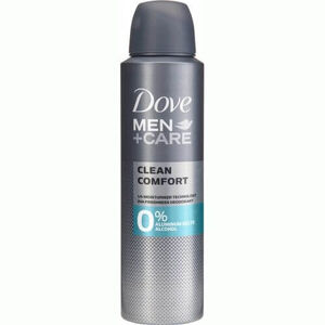 Dove Alumíniummentes dezodor férfiaknak Clean Comfort (Alu Free Deodorant) 150 ml