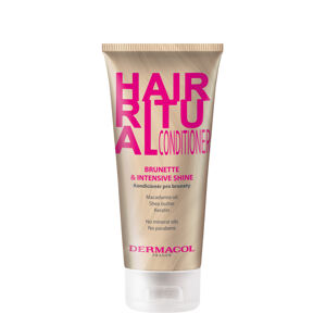 Dermacol Hajbalzsam barna hajra Hair Ritual (Brunette & Intensive Shine Conditioner) 200 ml
