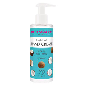 Dermacol Kéz és körömápoló krém  Kókusz (Hand and Nail Cream) 150 ml