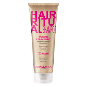 Dermacol Megújító sampon barna hajra Hair Ritual (Brunette & Grow Effect Shampoo) 250 ml