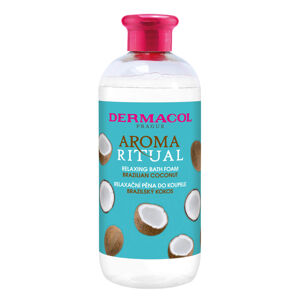 Dermacol Relaxáló fürdőhab Brazil kókuszdió  Aroma Ritual (Relaxing Bath Foam) 500 ml