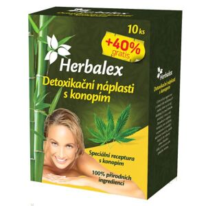 Herbamedicus Detox tapasz kannabisz 10 db + 40% GRATIS