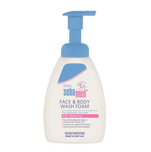 Sebamed Gyermekek mosás hab az arcon és a test Baba (Face & Body Wash Foam) 400 ml