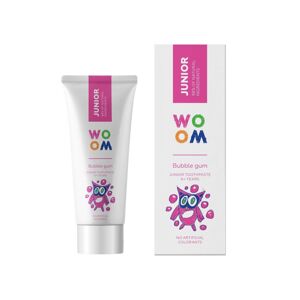 WOOM Gyermek fogkrém Junior Bubble Gum (Junior Toothpaste 6+ Years) 50 ml