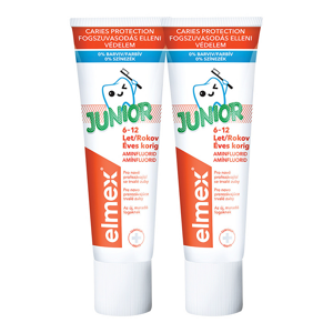 Elmex Junior gyerekfogkrém - Duopack 2x 75 ml